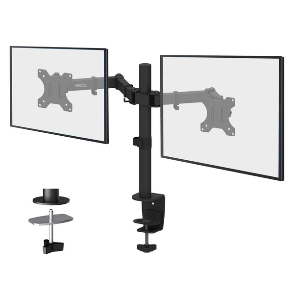 Dual Monitor Stand, Adjustable for 2 LCD 17-32" Screens