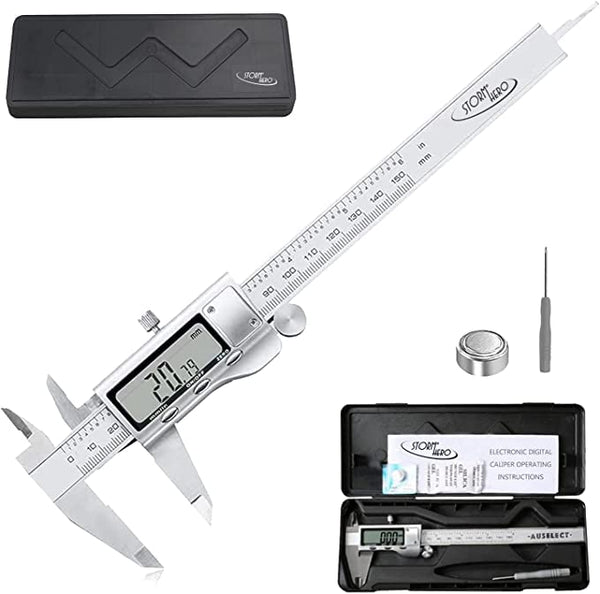 Measuring & Layout Tool with LCD Screen (6Inch/150mm)
