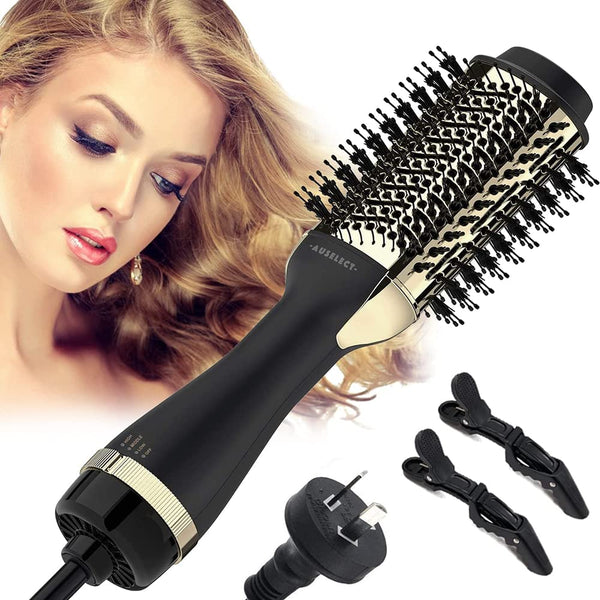 4IN1 One Step Hair Dryer Brush (Gold/Pink)